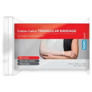 Cotton Calico Triangular Bandage 110 x 110 x 155cm