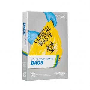CLINICAL WASTE BAGS, 27L, 5PK