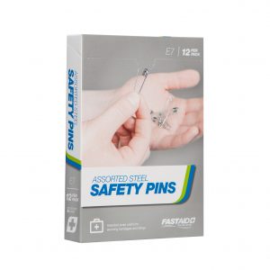ASSORTED SAFETY PINS, 12PK