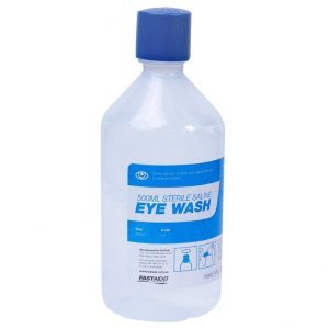 Eye Wash Solution, 500ml Bottle, 10pk