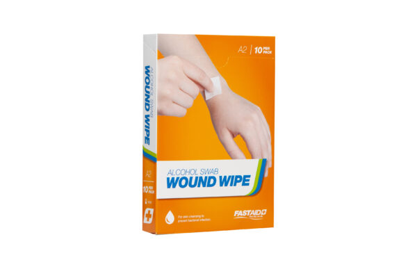 A2 Wound Wipe, Alcohol Swab, 10pk