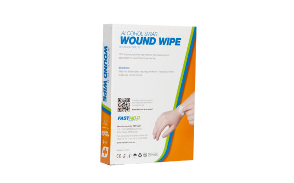 A2 Wound Wipe, Alcohol Swab, 10pk - Image 2