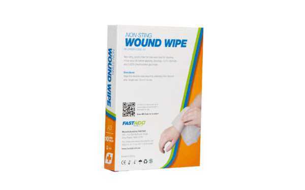 A3 Wound Wipe, Non-Sting Wipe, 10pk - Image 2