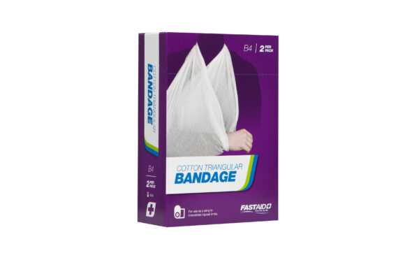 B4 Triangular Bandage, Cotton, 2pk