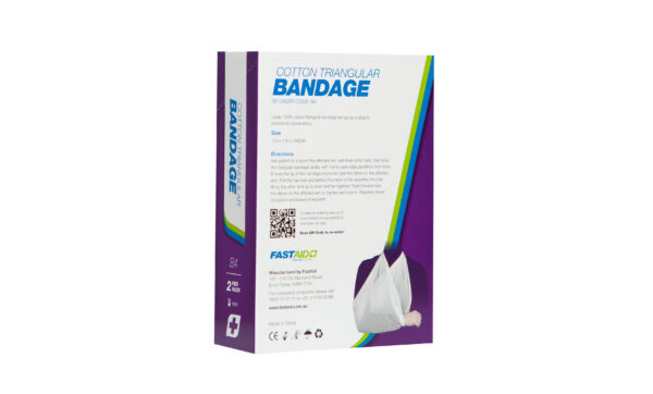 B4 Triangular Bandage, Cotton, 2pk - Image 2