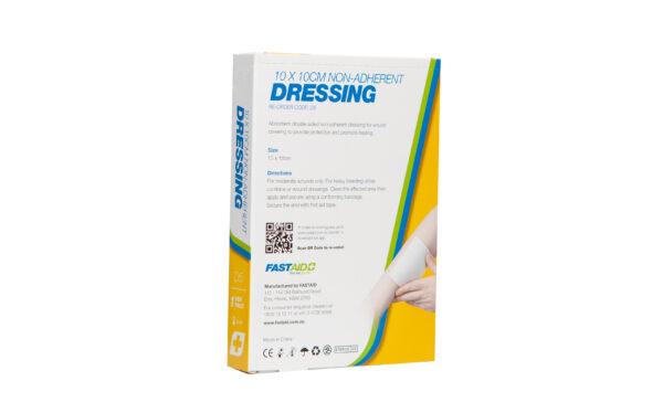 D5 Non-Adherent Dressing, 10 X 10cm, 1pk - Image 2