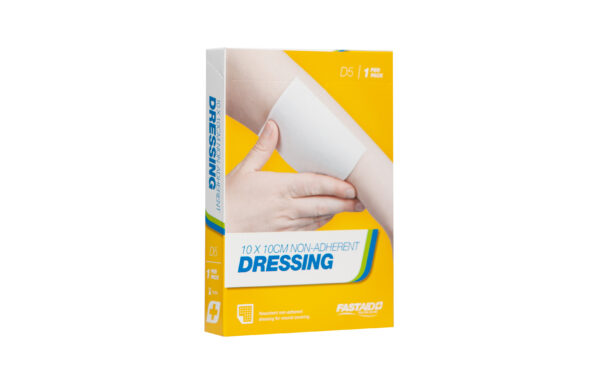 D5 Non-Adherent Dressing, 10 X 10cm, 1pk