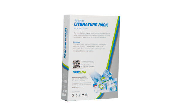 E11 First Aid Literature Pack, First Aid Booklet, CPR Guide, Snake and Spider Bite Guide and Accident Report Notebook Set - Image 2