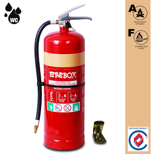 7.0 LITRE WET CHEMICAL TYPE EXTINGUISHER