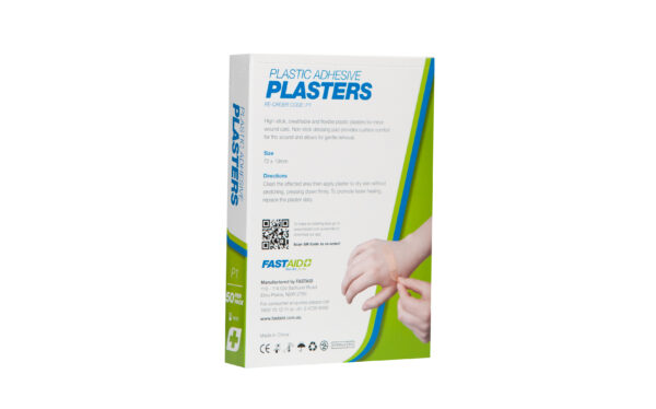 P1 Adhesive Plasters, Plastic, 72 X 19mm, 50pk - Image 2