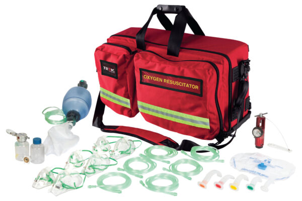 Trek Oxygen Kit, Oxy-Rescue Medic, Red Demand Soft Pack