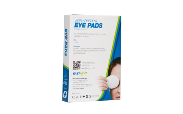 S1 Eye Pads, Non-Adherent, 4pk - Image 2