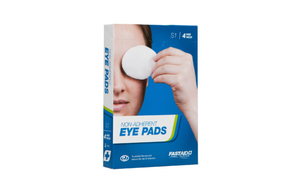 S1 Eye Pads, Non-Adherent, 4pk