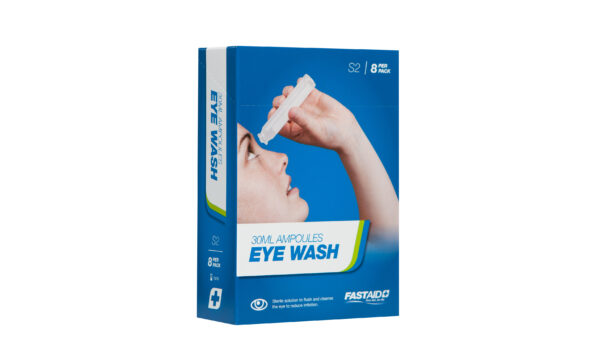 S2 Eye Wash, 30ml Ampoules, 8pk