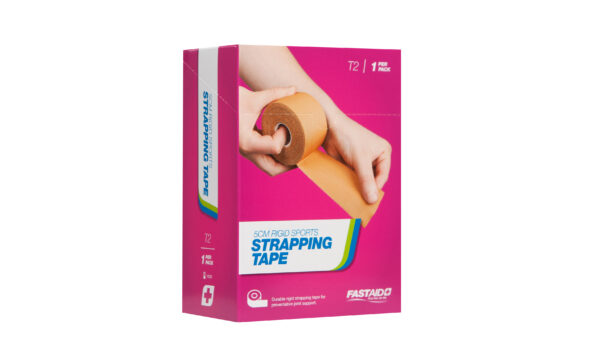 T2 Sports Strapping Tape, Hand Tearable, 5cm X 10m, 1pk