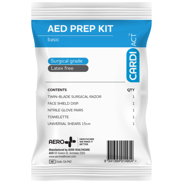 CARDIACT AED Basic Prep Kit
