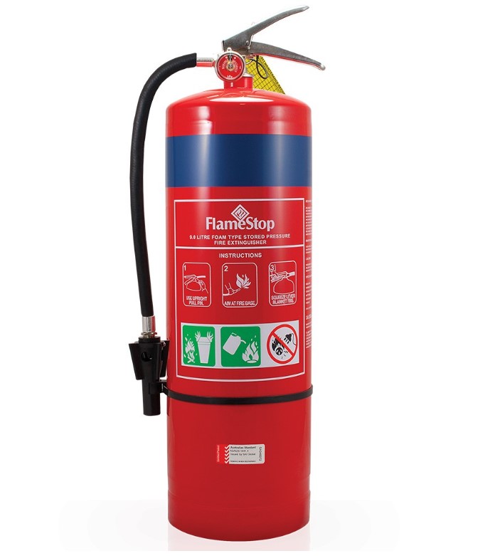 FlameStop 9.0L AFFF Type Portable Fire Extinguisher