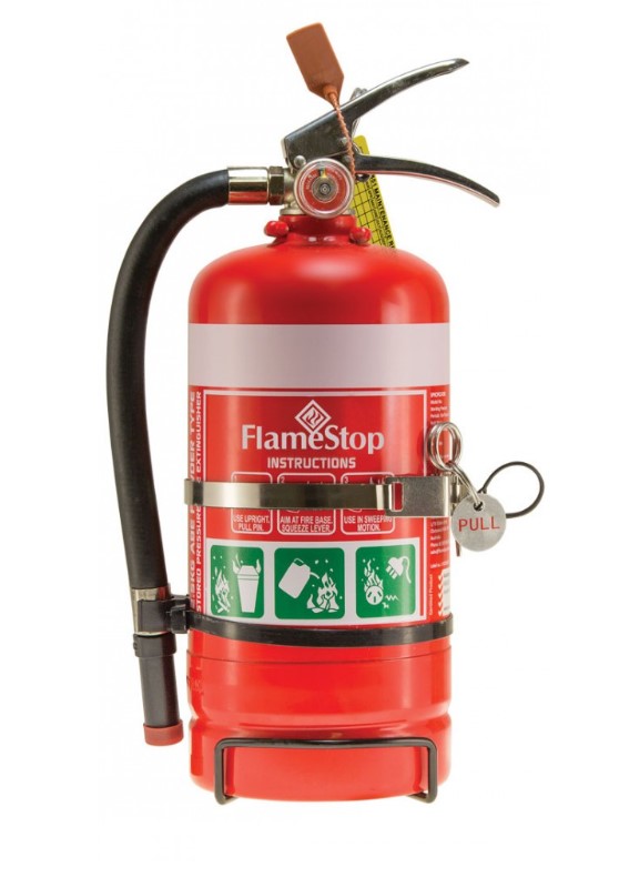 FlameStop 2.5kg ABE Powder Type Portable Fire Extinguisher