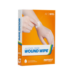 A2 Wound Wipe, Alcohol Swab, 10pk