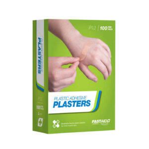 P12 Adhesive Plasters, Plastic, 72 X 19mm, 100pk