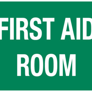 Sign, First Aid Room, 600 X 450mm, Poly