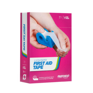 T1 Paper Tape, Hypoallergenic, 2.5cm X 9m, 1pk