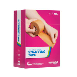 T2 Sports Strapping Tape, Hand Tearable, 5cm X 10m, 1pk